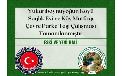 Yukarıboynuyoğun Köyü Sağlık Evi ve Köy Mutfağı Çalışması
